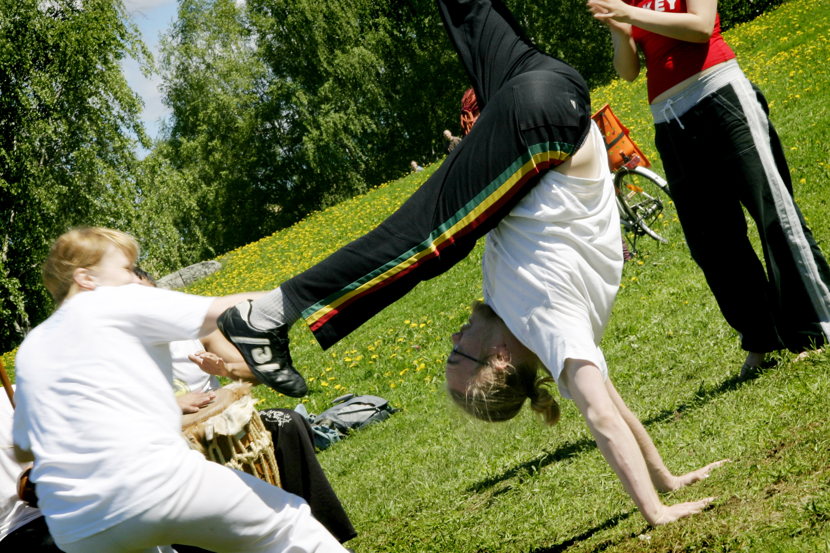 Professor Melque Capoeira Nórdican vieraana kesällä 2006.