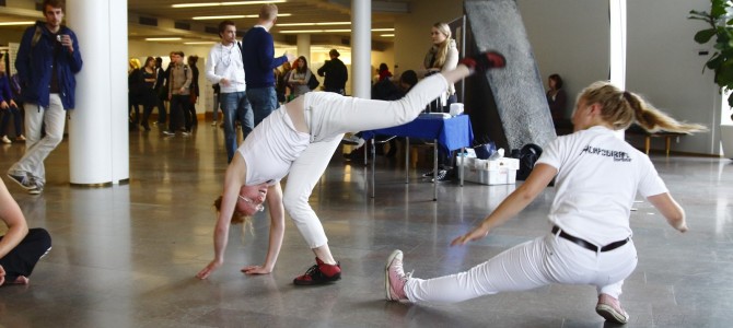Capoeiraa Itä-Suomen yliopistolla